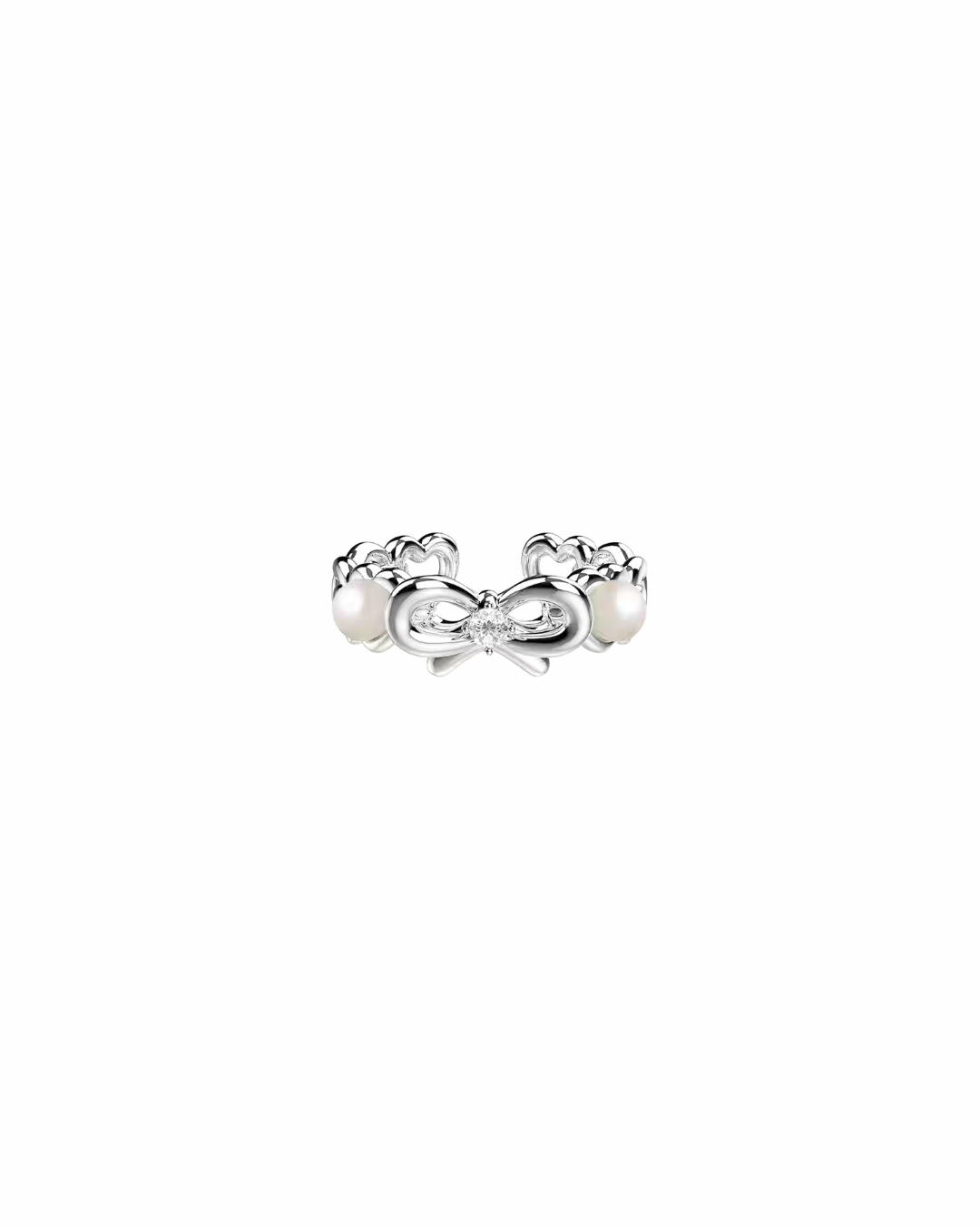 Ribbon Pearl Ring