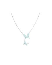 Icy Butterfly Necklace
