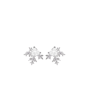 Heart Snowflake Earrings