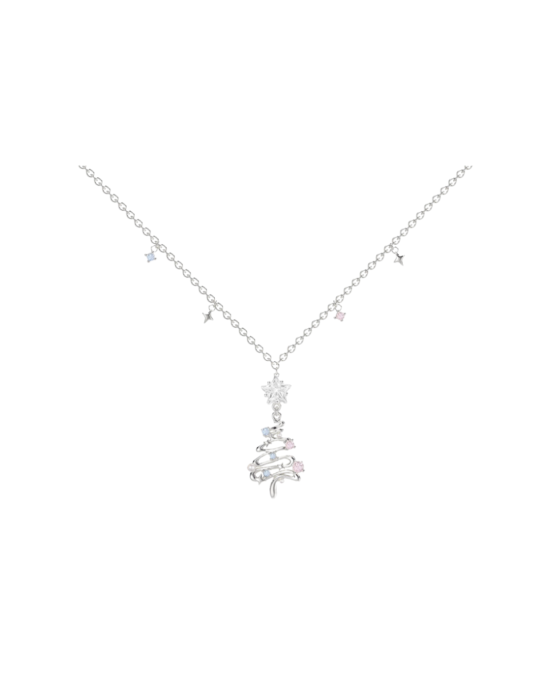 Christmas Tree Necklace