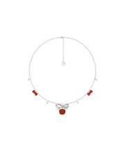 Apple Velvet Necklace