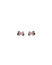 Pink Bow Earrings