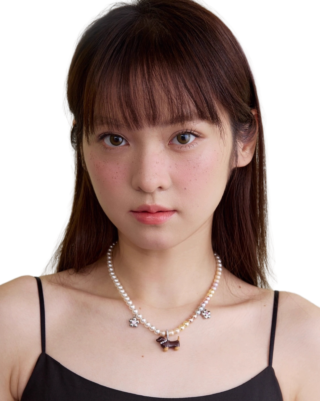 Dachshund Pearl Necklace