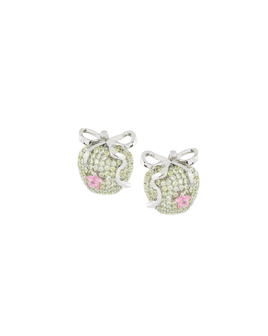 Green Apple Earrings