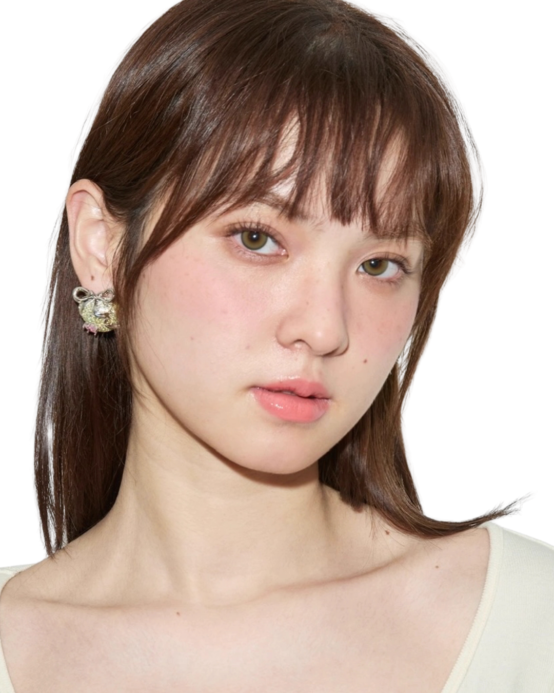 Green Apple Earrings