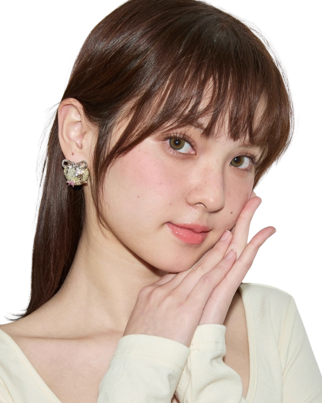 Green Apple Earrings