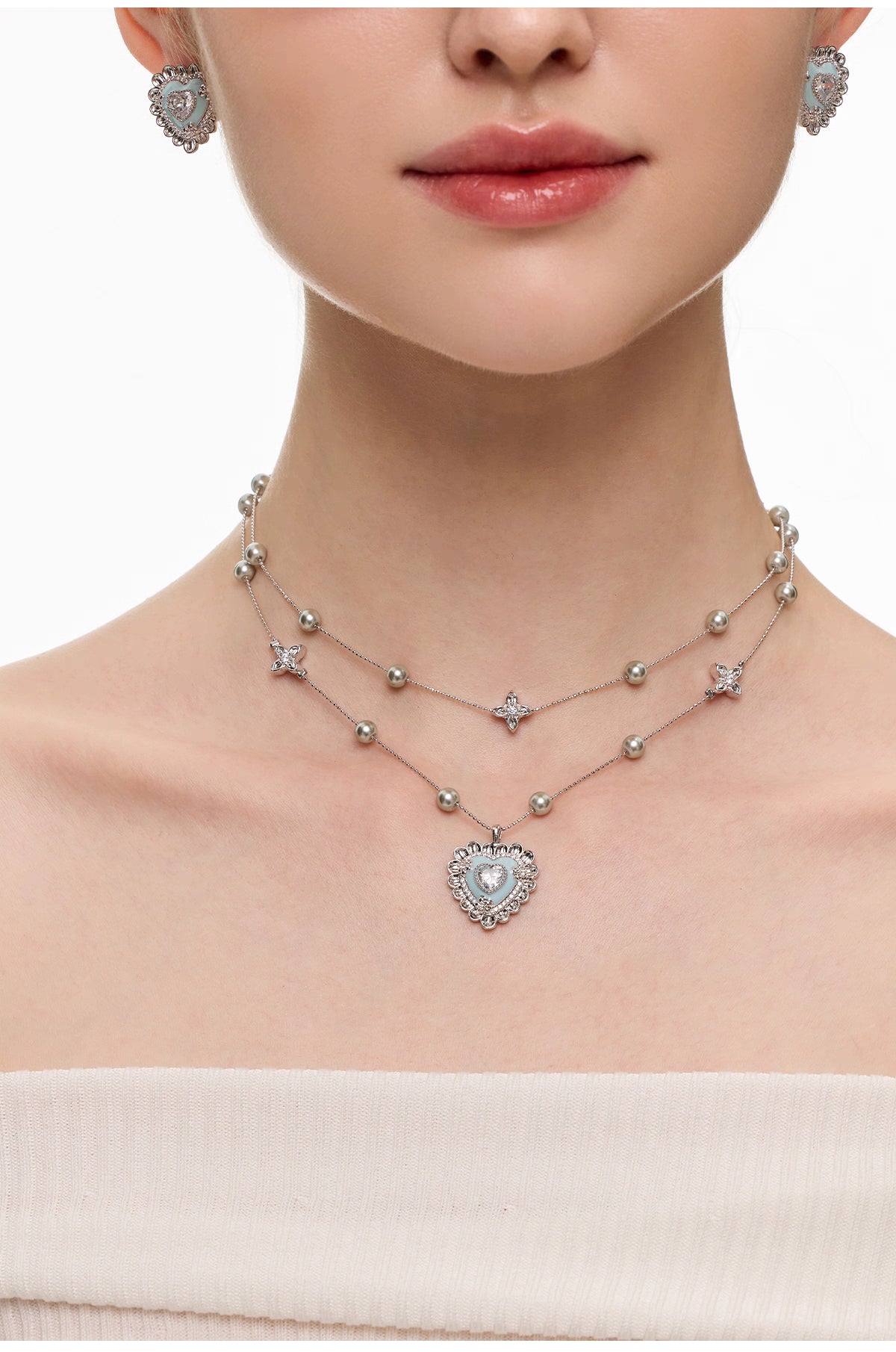 Serene Dream Double Layered Necklace