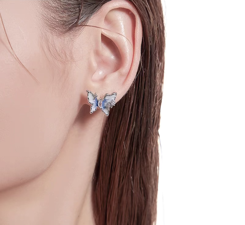 Butterfly Stud Earrings